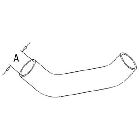 Aftermarket Fits John Deere Industrial  Construction Lower Radiator Hose 850 CH11774
